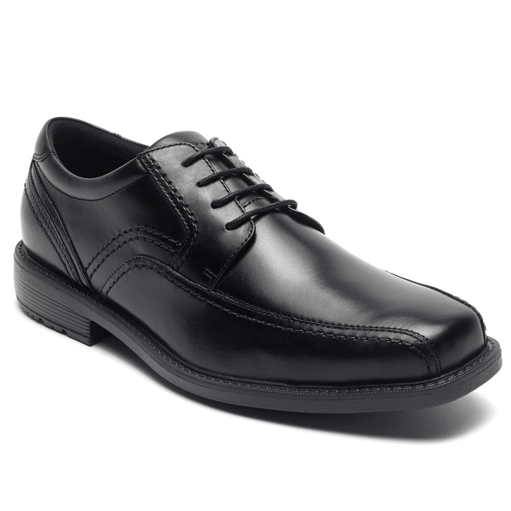 Rockport Singapore Mens Lace Up - Style Leader 2 Whitner Black - AK0398721